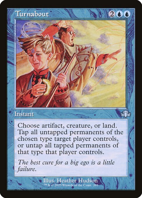 Turnabout - Dominaria Remastered Uncommon Card