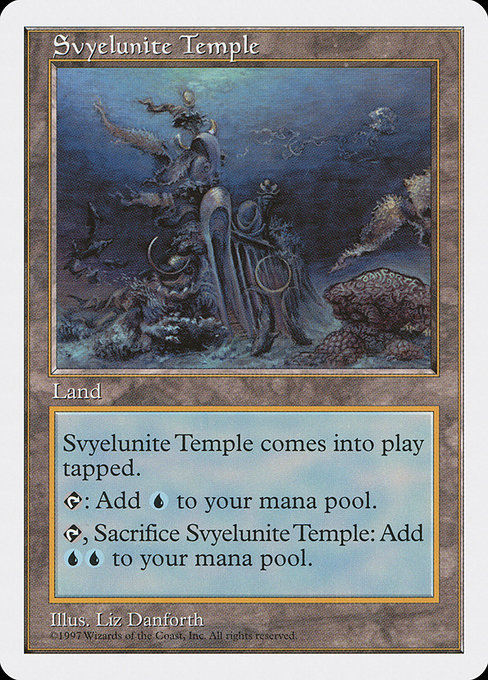 Svyelunite Temple - Fifth Edition Uncommon Card