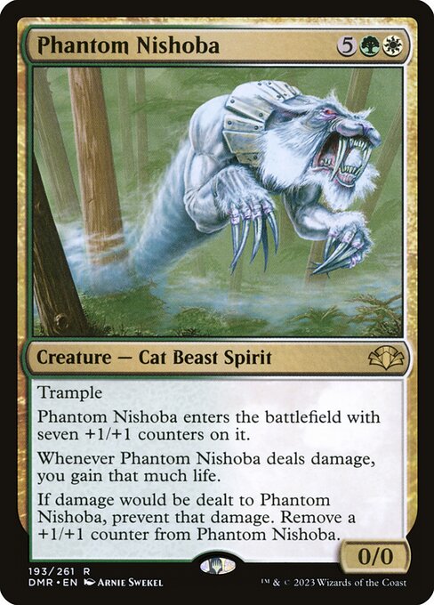 Phantom Nishoba - Dominaria Remastered Rare Card