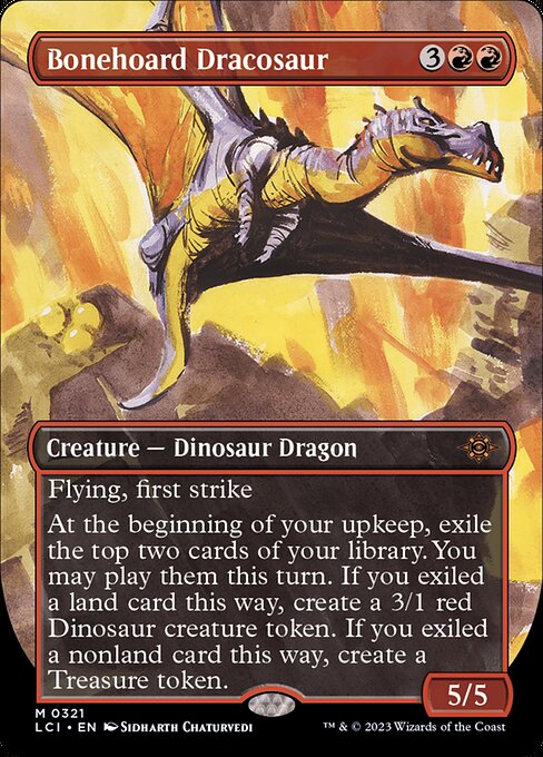 Bonehoard Dracosaur - The Lost Caverns of Ixalan Mythic Card