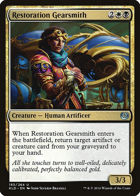 Restoration Gearsmith - Kaladesh Uncommon Card