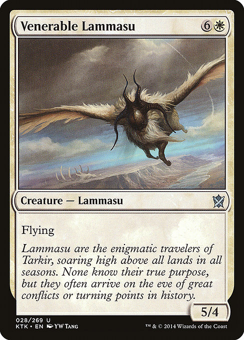 Venerable Lammasu - Khans of Tarkir Uncommon Card