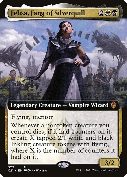 Felisa, Fang of Silverquill - Commander 2021 Mythic Card