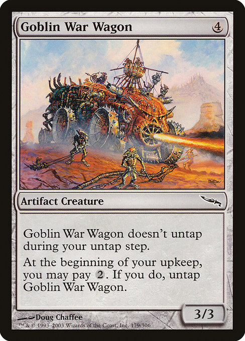 Goblin War Wagon - Mirrodin Common Card