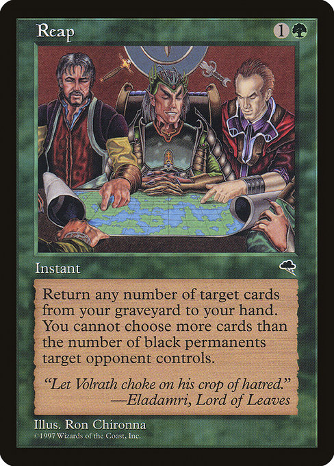 Reap - Tempest Uncommon Card