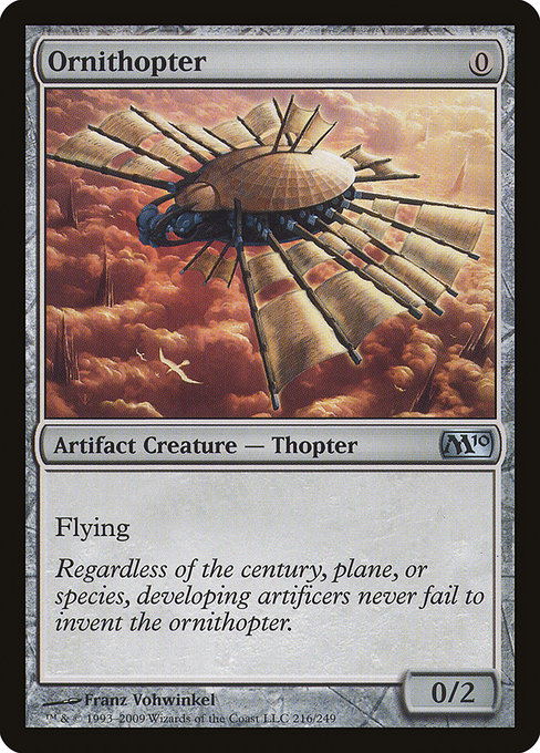 Ornithopter - Magic 2010 Uncommon Card