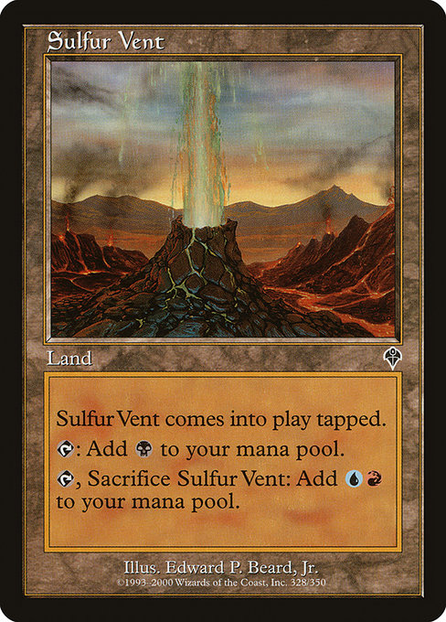 Sulfur Vent - Invasion Common Card