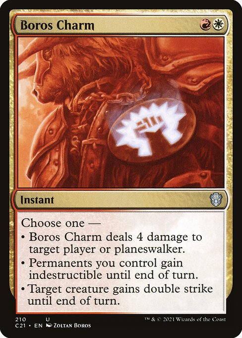 Boros Charm - Commander 2021 Uncommon Card