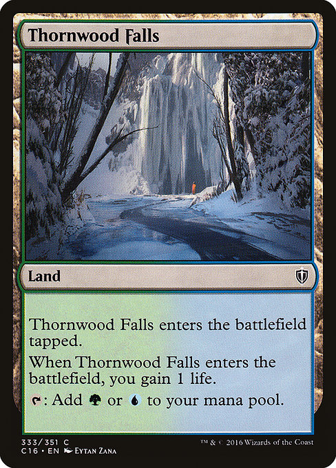 Thornwood Falls - Commander 2016 Common Card