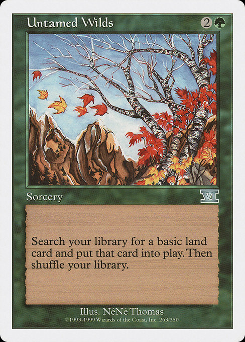 Untamed Wilds - Classic Sixth Edition Uncommon Card