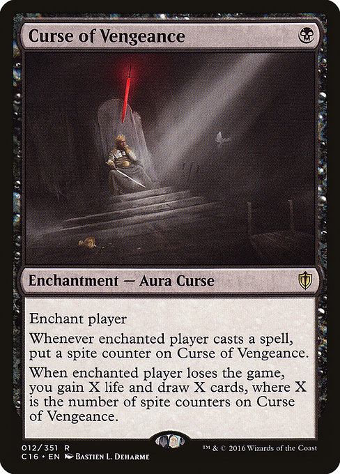 Curse of Vengeance - Commander 2016 Rare Card