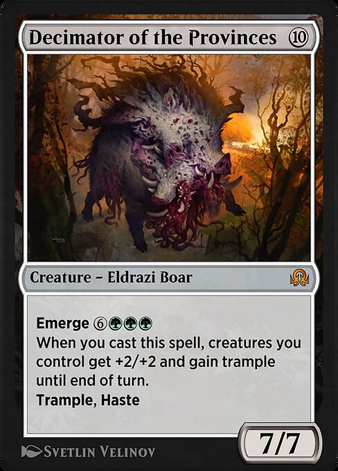 Decimator of the Provinces - Shadows over Innistrad Remastered Mythic Card
