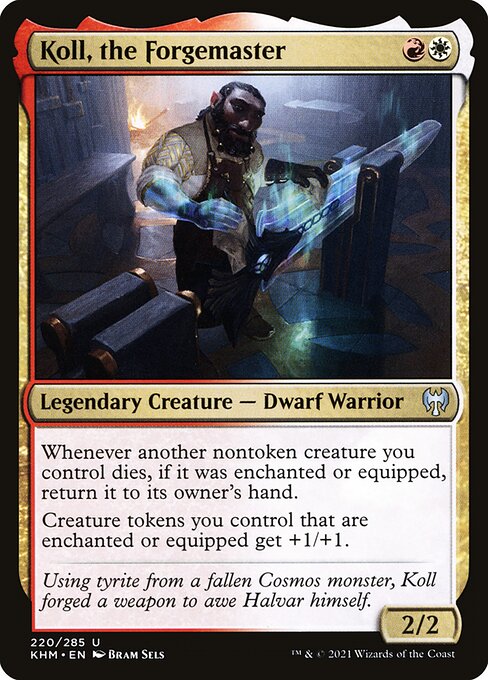 Koll, the Forgemaster - Kaldheim Uncommon Card