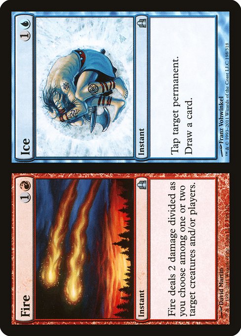 Fire // Ice - Commander 2011 Uncommon Card