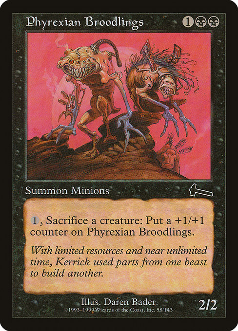 Phyrexian Broodlings - Urza's Legacy Common Card
