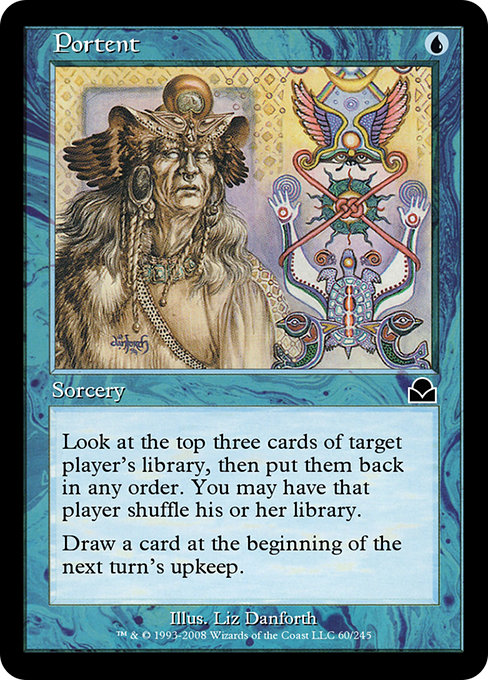 Portent - Masters Edition II Common Card