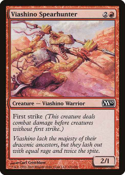 Viashino Spearhunter - Magic 2010 Common Card