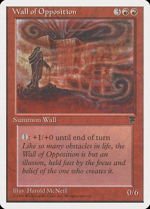 Wall of Opposition - Chronicles Uncommon Card