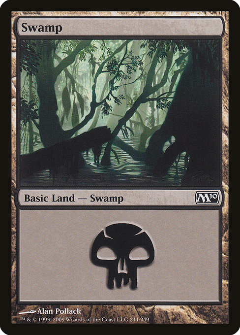 Swamp - Magic 2010 Common Card