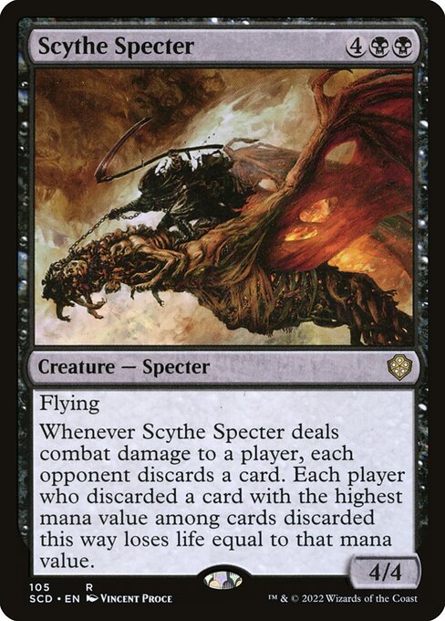 Scythe Specter - Starter Commander Decks Rare Card