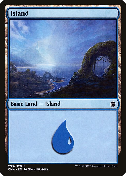 Island - Commander Anthology Common Card