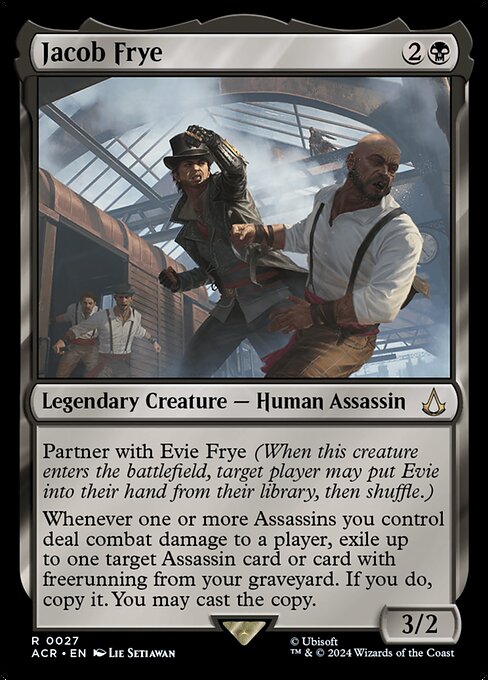 Jacob Frye - Assassin's Creed Rare Card