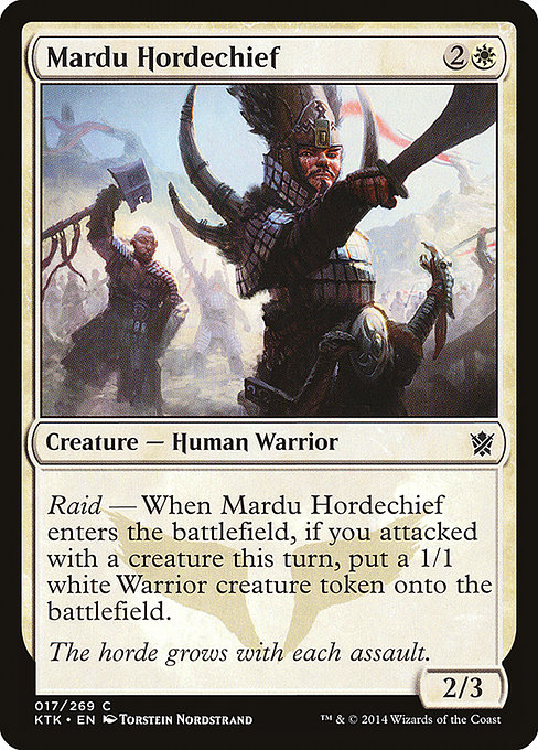 Mardu Hordechief - Khans of Tarkir Common Card