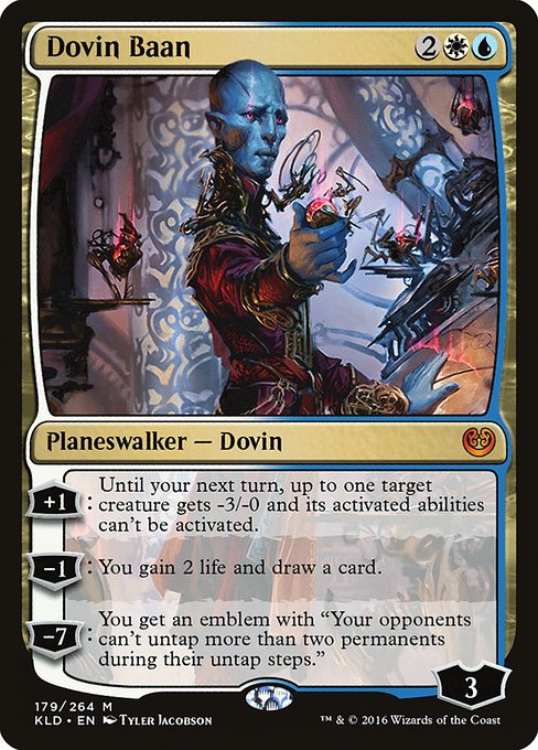 Dovin Baan - Kaladesh Mythic Card