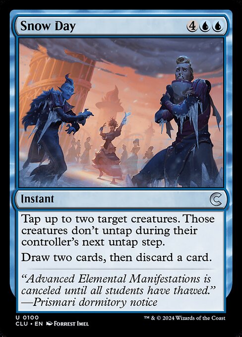 Snow Day - Ravnica: Clue Edition Uncommon Card