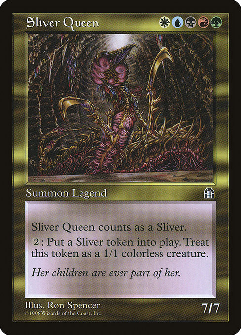 Sliver Queen - Stronghold Rare Card