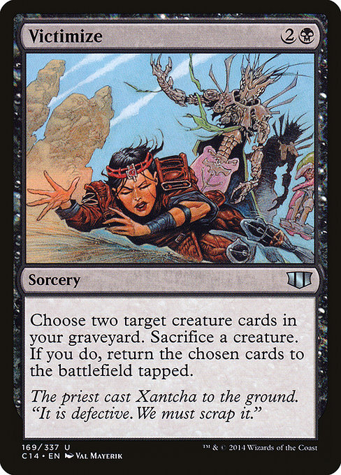 Victimize - Commander 2014 Uncommon Card