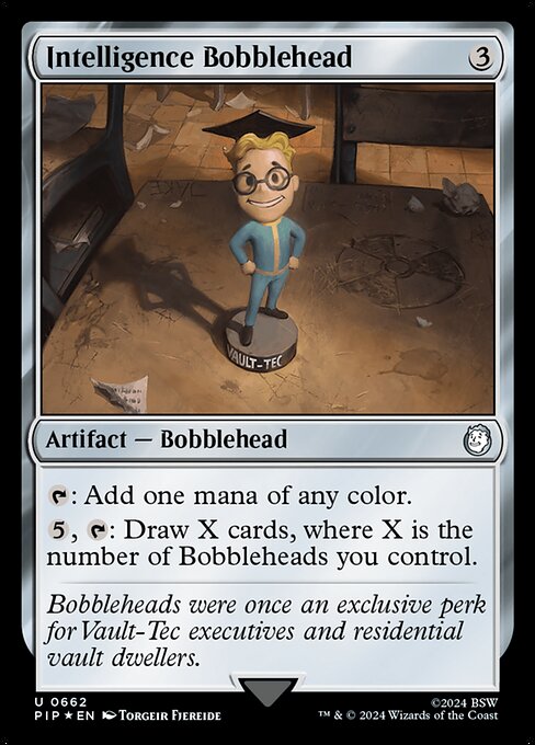 Intelligence Bobblehead - Fallout Uncommon Card