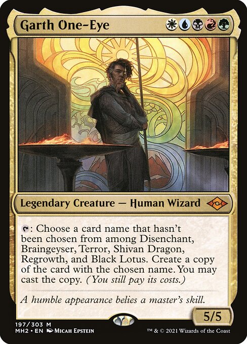 Garth One-Eye - Modern Horizons 2 Mythic Card