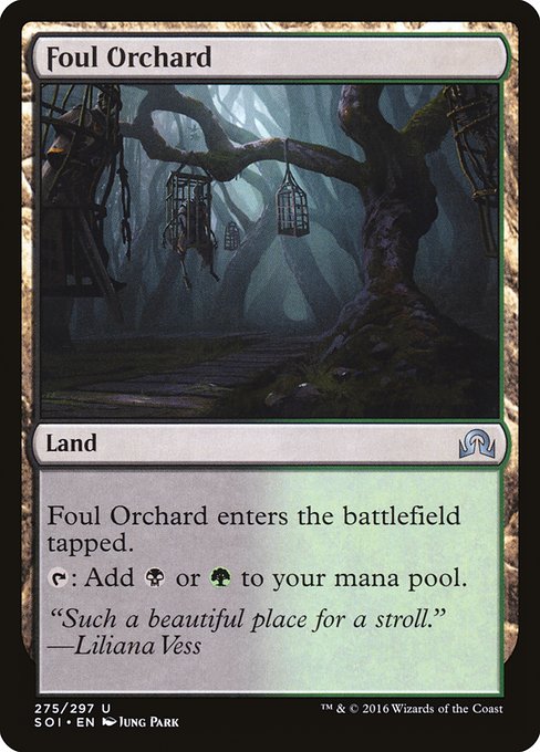 Foul Orchard - Shadows over Innistrad Uncommon Card