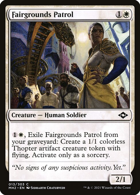 Fairgrounds Patrol - Modern Horizons 2 Common Card