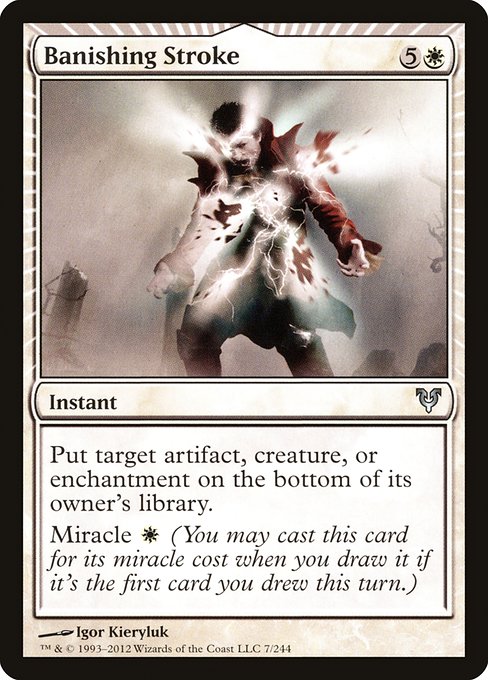 Banishing Stroke - Avacyn Restored Uncommon Card