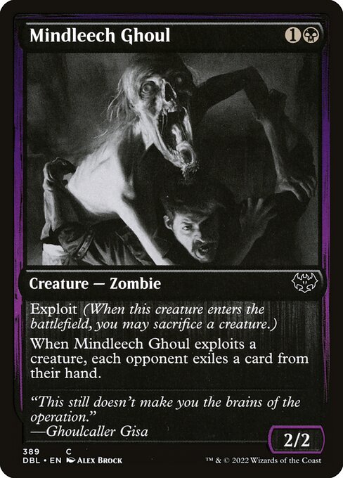 Mindleech Ghoul - Innistrad: Double Feature Common Card