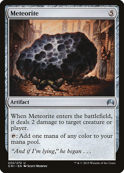 Meteorite - Magic Origins Uncommon Card