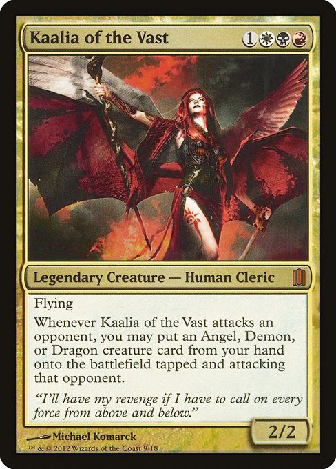 Kaalia of the Vast - Commander's Arsenal Mythic Card