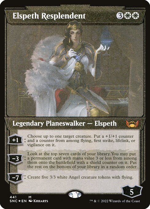 Elspeth Resplendent - Streets of New Capenna Mythic Card