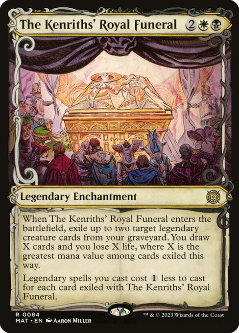 The Kenriths' Royal Funeral - March of the Machine: The Aftermath Rare Card