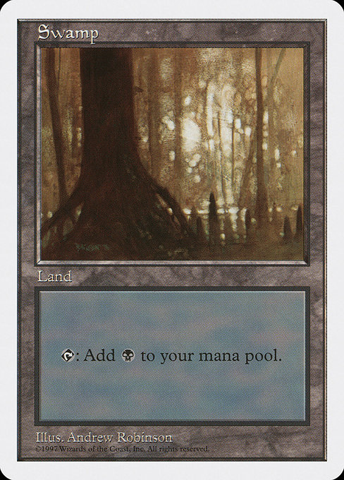 Swamp - Fifth Edition Common Card