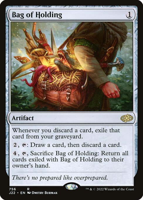Bag of Holding - Jumpstart 2022 Rare Card