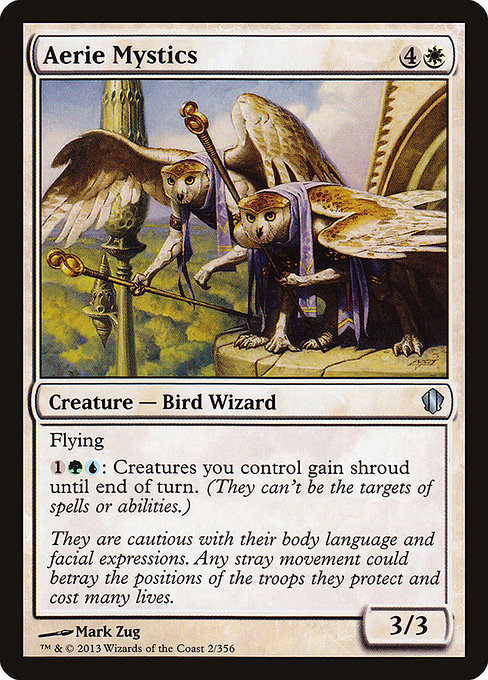 Aerie Mystics - Commander 2013 Uncommon Card