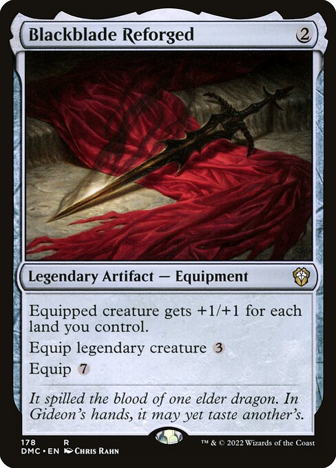 Blackblade Reforged - Dominaria United Commander Rare Card