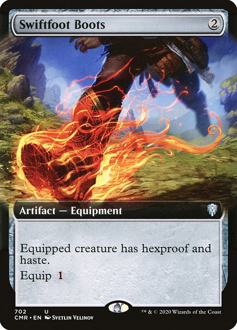 Swiftfoot Boots - Commander Legends Uncommon Card