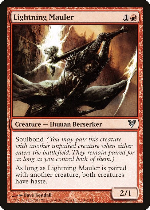 Lightning Mauler - Avacyn Restored Uncommon Card