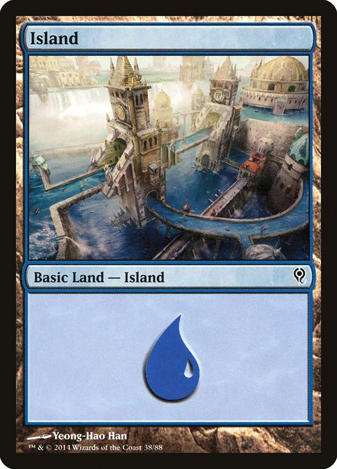 Island - Duel Decks: Jace vs. Vraska Common Card
