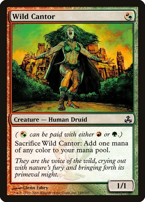 Wild Cantor - Guildpact Common Card