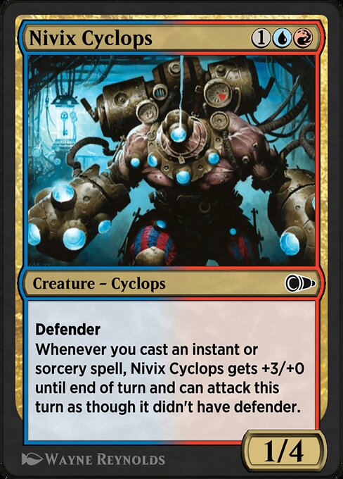 Nivix Cyclops - Pioneer Masters Common Card